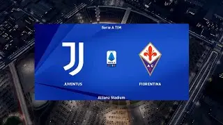 Juventus vs Fiorentina | Allianz Stadium | 2021-22 Serie A | PES 2021
