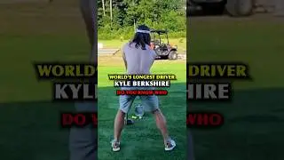 Kyle Berkshire worlds longest driver swing analysis #golftips #golftechnique #golf #golfingtips