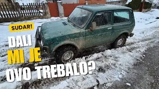 LADA se nasukala , vatreno kr&scaron;tenje ! 