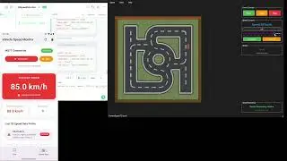 A vehicle speed monitoring and simulation system with desktop (Qt) and mobile (Flutter) applications