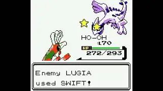 Pok&eacute;mon Gold Version - Catching Lugia