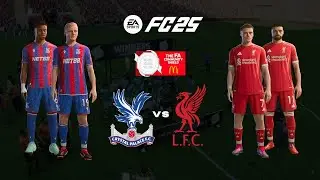 Crystal Palace vs Liverpool | Final FA Community Shield | Wirtz & Ekitike Tunjukkan Kelasnya | FC 25