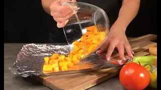 Quick warm salad with pumpkin | #Pumpkinrecepes