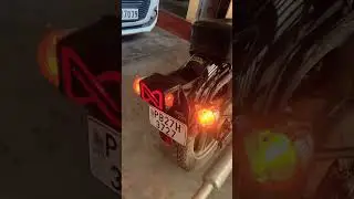 Bullet standard bs6 back tail light modified, thar back light modifications on bullet #bullet #ride