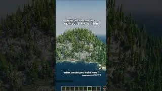 Custom Minecraft Survival Island Building - Survival Friendly World + Download