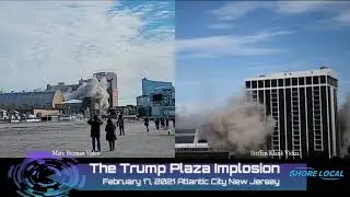 Trump Plaza Implosion