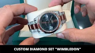 UNBOXING OF A CAGAU SIGNATURE CUSTOM DIAMOND SET DATEJUST 