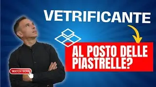 Il vetrificante al posto delle piastrelle?