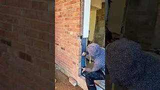 Convert a window to French doors