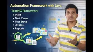 Complete Selenium Automation Framework Using Java & TestNG | Step by Step| java|  Suresh Metta|