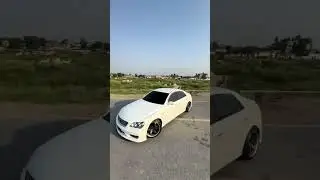 White Toyota Mark X Brutal Drift | Power, Smoke & Control 🔥