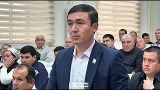  Marhamat tumaniga Umrzaqov Ilyosbek Urinboy o&lsquo;g&lsquo;li hokim etib tayinlandi.