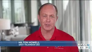 Gray Television CEO Hilton Howell thanks Monica for being a trusted voice in news media
