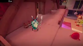 Tinykin - Skip the radio cutscene in Sanctar (speedrun trick)