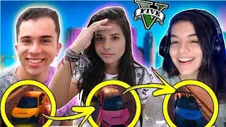 O TRIO MALUCO EM: A BUSCA PELOS CARROS PERDIDOS ! - GTA V ONLINE
