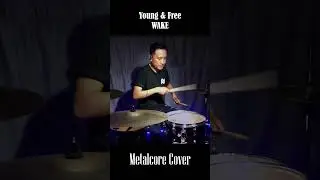 Worship Goes Punk - Wake #shorts #drumcover #metal