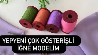 347))YAZMALARINIZA YAKIŞACAK BEĞENİLEN TREND VİRAL İĞNE OYASI MODELi YENİ 2025| NEEDLE LACE KNITTING