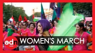 People Around the World March For Equality on International Women&rsquo;s Day