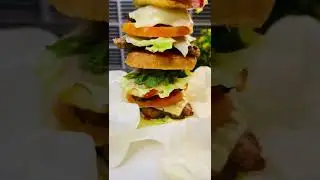 Tower Burger By KXB | Biggest Grilled Burger