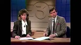 WFSB: Channel 3 Eyewitness News - NewsBREAK [11-12-1990]