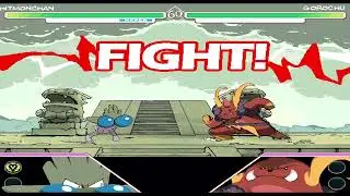 Defeating Gorochu with Hitmonchan [Pok&eacute;mon Close Combat]
