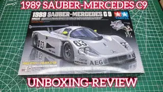 1989 SAUBER-MERCEDES C9 UNBOXING | PARTS REVIEW