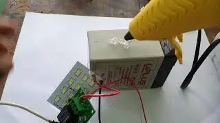 #simple 6v & 9V battery  low cost emergency light