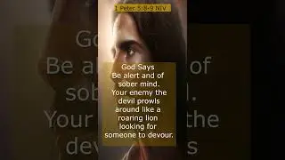 #1 Peter 5:8-9 #Daily Verse #Shorts #Viralshort #wordsofgod