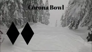 Stevens Pass - Corona Bowl - Backside open for First Day in 23-24 Season! Huge Powder Day!