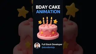 &ldquo;Wish Happy Birthday Like a Coder 🎉 | Animated HTML Surprise Website&rdquo;