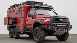 Автодом Toyota OmniTrail 6x6 2026 года &mdash; идеальная машина для внедорожных приключений.