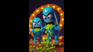 A Surreal Horror-Comedy Cartoon in 3D
