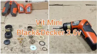 Vít Mini Black&Decker 3.6v- Mini Black&Decker Impact Driver 3.6v