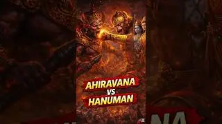 HANUMAN vs AHIRAVANA, The Forgotten Underworld Battle  True Ramayana Story #ramayan  #ahiravan