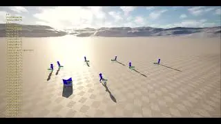 Promoting NPCs to commander positions. Creating a team for him.