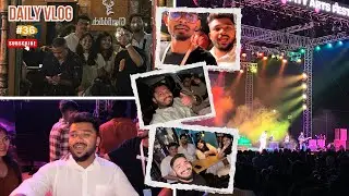 Shaan Live at Serendipity Art Festival 🎶✨ | Concert Night with Friends 🕺 🪩 #konkanivlog 