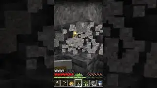 Gravel 💀 #minecraft