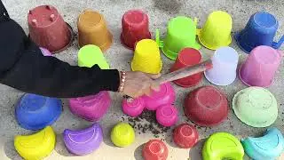 🍊Satisfying ASMR Video | Diy Amazing Multiple Tube Sand Cake Designs with Kitchen Tools in Cup Cake