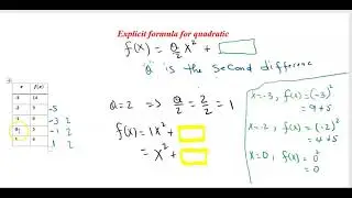 explict formula for quadratic (part 1)