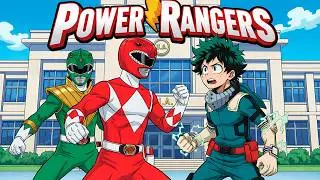 &iquest;Y Si los Powers Rangers Llegan a My Hero Academia? #WhatIf