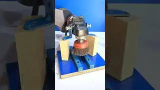 Iron polish tips with a angle grinder #shorts #tips