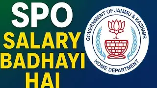 🔥 SPO Salary 2025 Update: Big Hike Announced by J&K Home Department! 💰&rdquo;