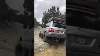 Off-roading my 100 series Toyota Land Cruiser