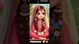 ✨💕She touched her little bindiya and spun with joy 🌸💃 pure innocence in motion! 💖😍😘 #ChildhoodMagic