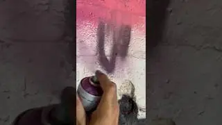 Fading #kbmer #fading #painting #spraypaint #mtn94 #mural #graffiti #art #miami #vicecity