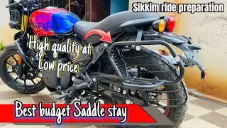 Saddle stay for Hunter 350 | luggage stand for Royal Enfield | Saddle stay for bike