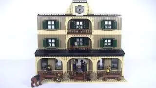 Lego MOC Wild West Grand Hotel