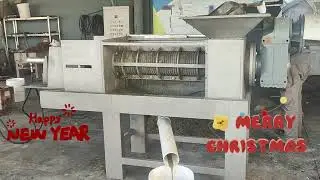 screw press for hemp dehydration