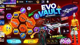 Next Evo Vault Event Free Fire🔥🤯2026 *100% CONFIRM*| 2 March Month Evo Vault Event M1887 Gun Skin
