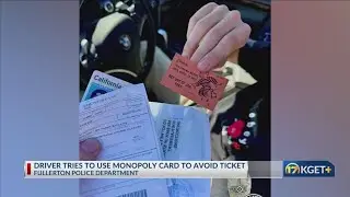 SoCal driver tries using 'Get Out of Jail, Free' card to get out of ticket